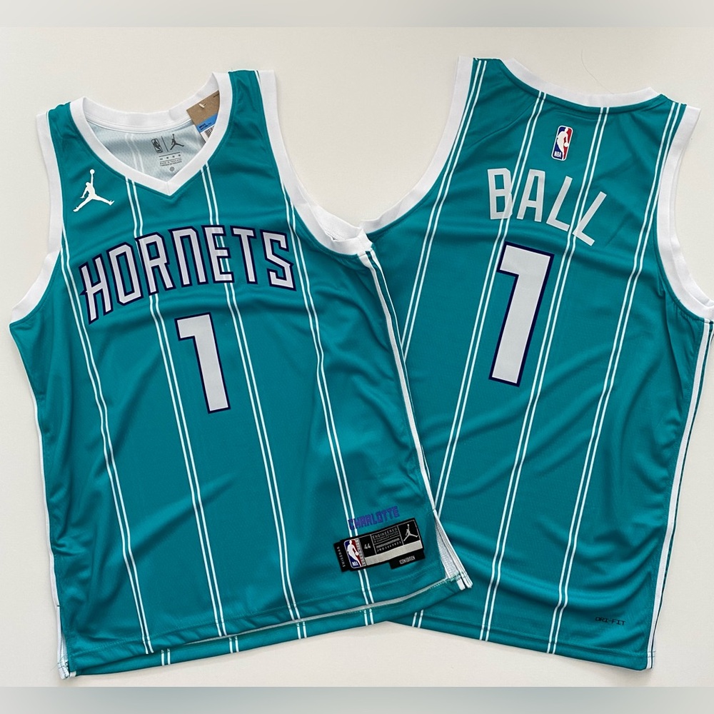 Lamelo Ball jersey NBA Charlotte Hornets size S to XL